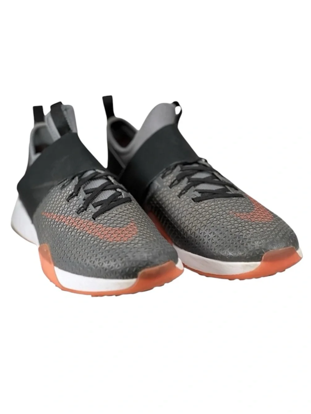 Nike Air Zoom Strong Cross Training Sneaker Black Grey Gym Shoes Size 10.5